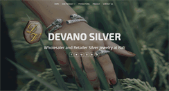 Desktop Screenshot of devanosilver.com
